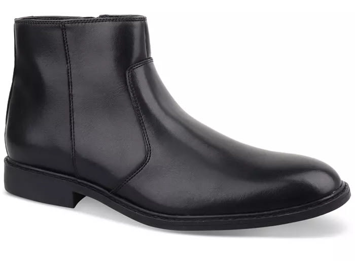 Alfani Men's Liam Side-Zip Boots for $21 + free shipping w/ $49