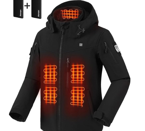 Stay warm and cozy during chilly weather with this Heated Jacket for Women and Men for just $76.49 After Code (Reg. $169.99) + Free Shipping