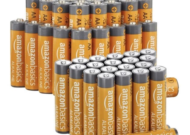 Amazon Basics Alkaline High-Performance Batteries (AA, AAA), 200 pack only $39.99 shipped!