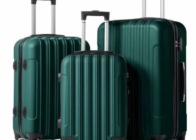 3-Piece Nested Spinner Suitcase Luggage Set only $89 shipped (Reg. $300!)