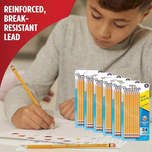 Paper Mate 144-Count EverStrong #2 Reinforced Pencils as low as $7.53 Shipped Free (Reg. $46.14) – 5¢/Pencil