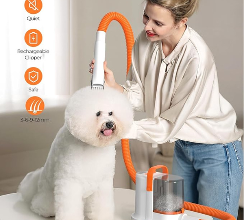 Cordless 13KPa Suction Vacuum Pet Grooming Kit $49.99 After Coupon + Code (Reg. $100) + Free Shipping