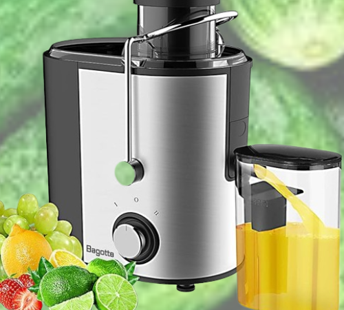 Bagotte 400W High Yield Centrifugal Juicer $35.99 After Coupon + Code (Reg. $120) + Free Shipping