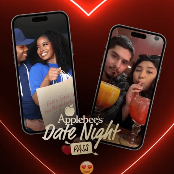 Upcoming: Applebee's Date Night Pass for $200