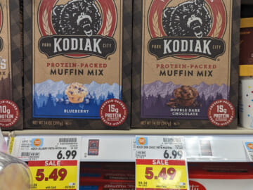 Kodiak Protein-Packed Muffin Mix As Low As $4.49 At Kroger (Regular Price $6.99)