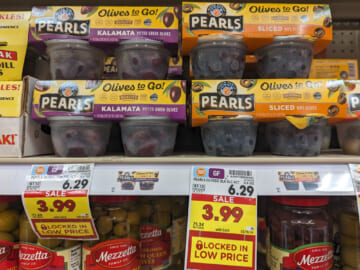 Pearls Olives To Go! 4-Pack Just $3.49 At Kroger (Regular Price $6.29)