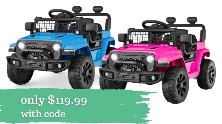 6V Kids Ride-On Truck w/ Parent Remote Control $119.99