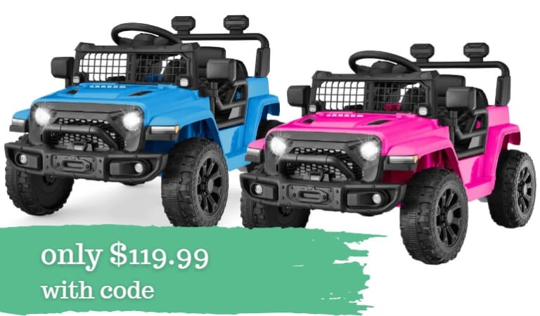 6V Kids Ride-On Truck w/ Parent Remote Control $119.99