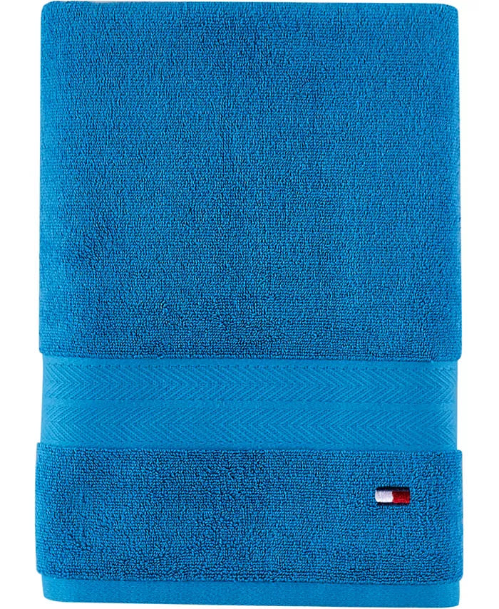 Tommy Hilfiger Modern American Solid Cotton Towels from $3 + free shipping w/ $25