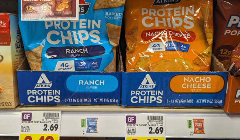 Atkins Protein Chips Are Just $1.99 At Kroger