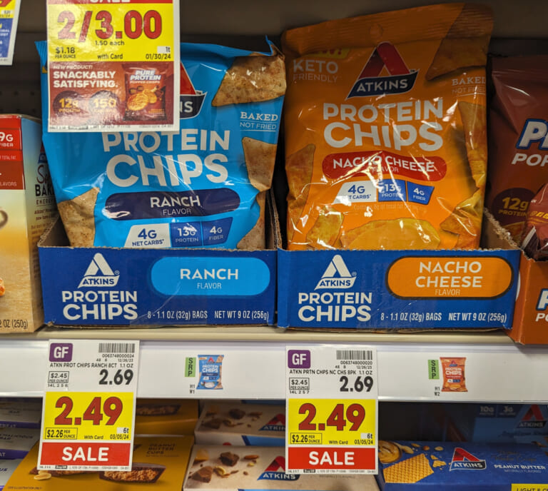 Atkins Protein Chips Are Just $1.99 At Kroger