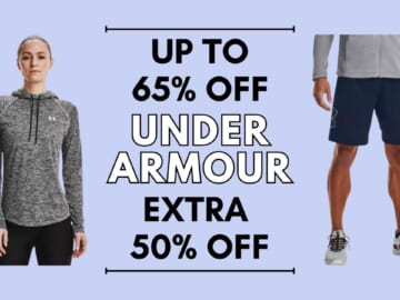 50% Off Under Armour Outlet + Free Shipping