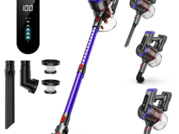 Buture JR400 Cordless Stick Vacuum for $120 + free shipping