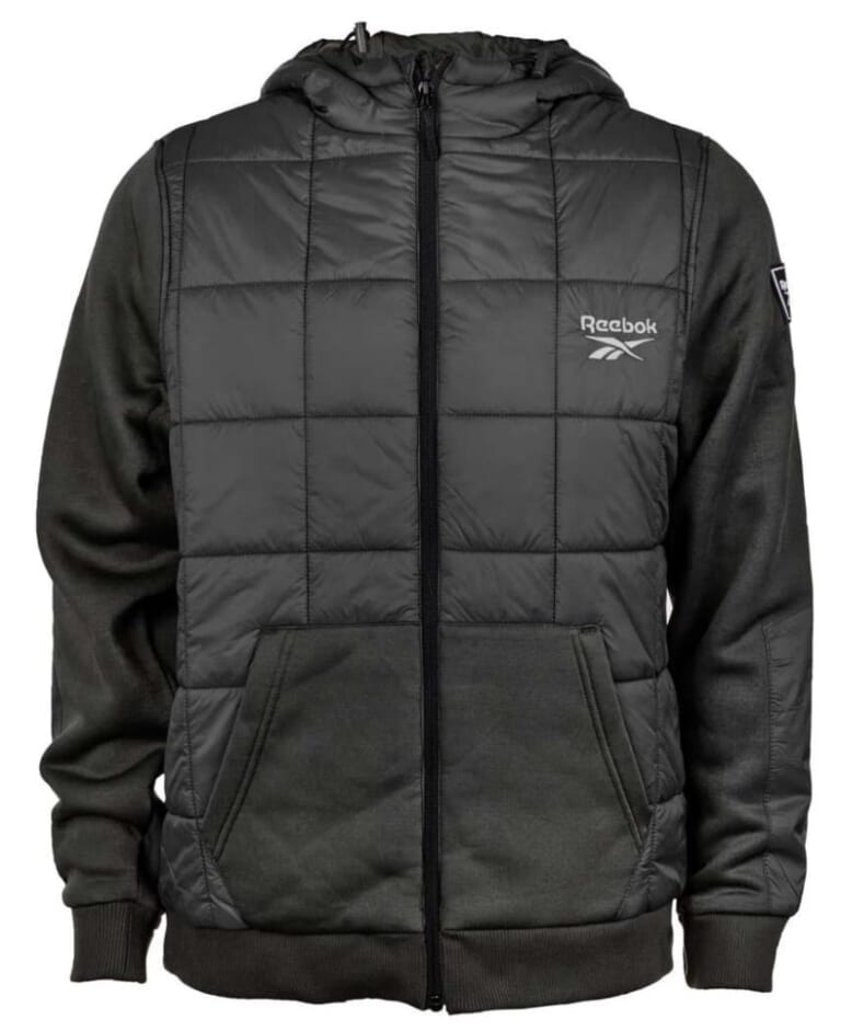 Reebok Men's Mixed Media Jacket for $35 + free shipping