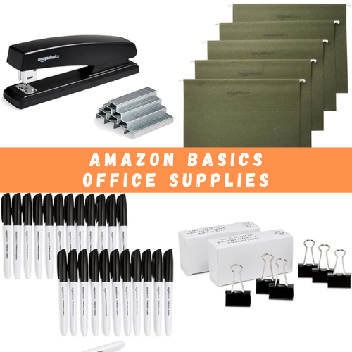 Amazon Basics Office Supplies from $5.20 (Reg. $8.13+)