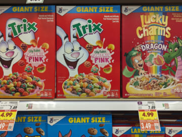 Giant Size Boxes Of General Mills Cereal As Low As $3.49 At Kroger