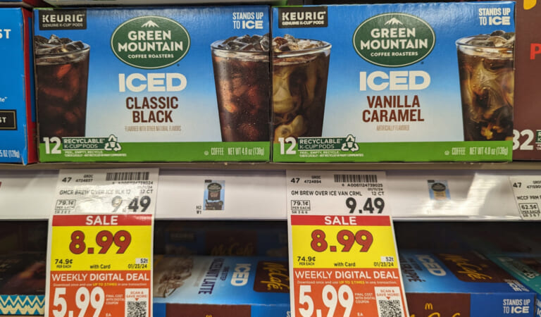 Green Mountain Coffee 12-Count K-Cups Only $5.99 At Kroger