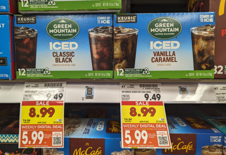 Green Mountain Coffee 12-Count K-Cups Only $5.99 At Kroger