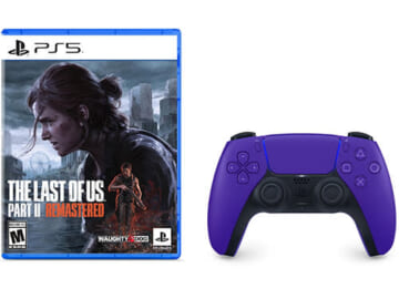 The Last of Us Part II Remastered for PS5 + DualSense Wireless Controller Bundle for $100 + free shipping