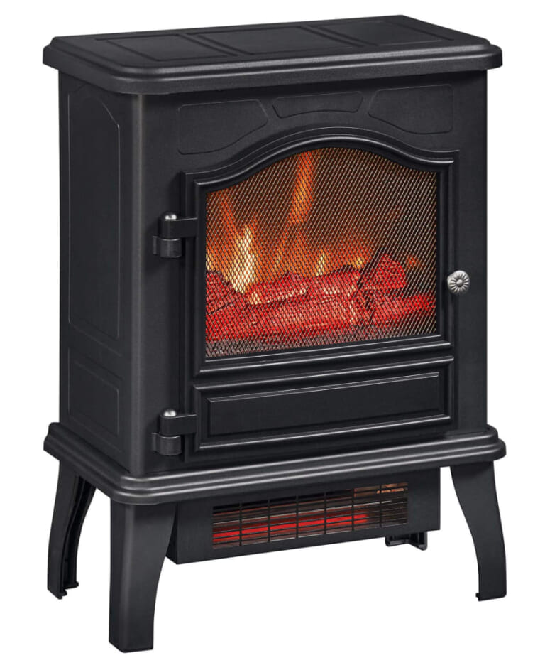 ChimneyFree Powerheat 1,500W Infrared Quartz Electric Stove Heater for $54 + free shipping