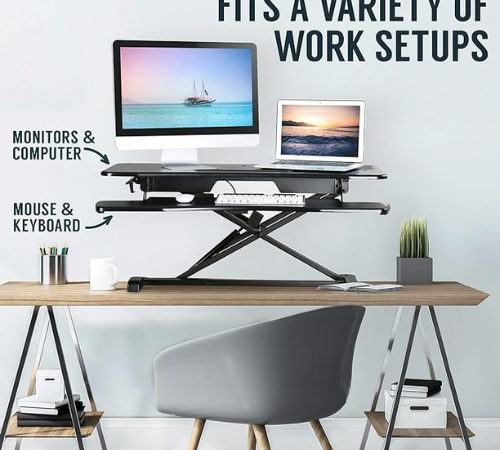 Standing 2 Desk Converter, 37 Inch $171 Shipped Free (Reg. $230) – 6.9K+ FAB Ratings!