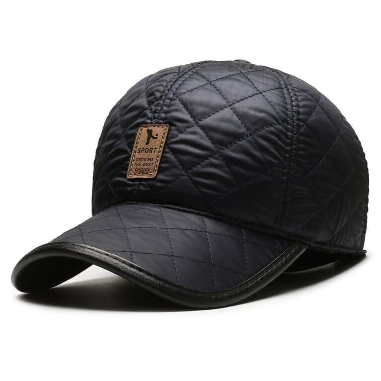 Men's PU Leather Cap for $7 for 2 + $5 s&h