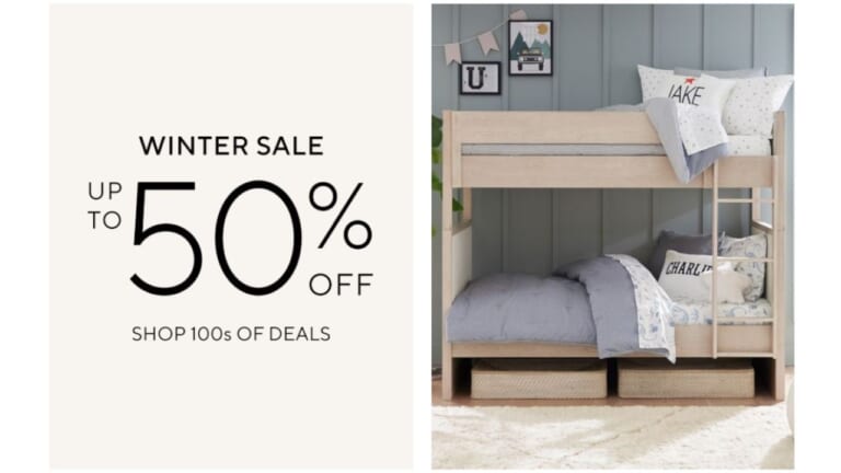 Pottery Barn Kids | Up to 50% Off + Extra 20% Off Clearance