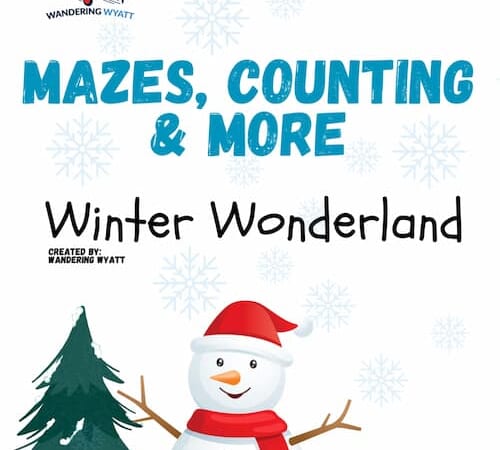 Free Printable Winter Wonderland Activities