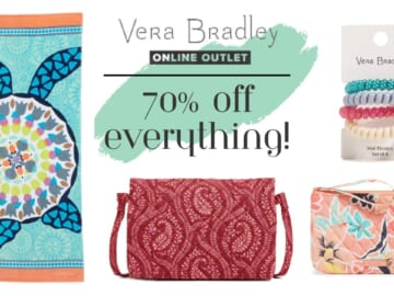 Vera Bradley Outlet | $14.70 Beach Towel + More Deals!