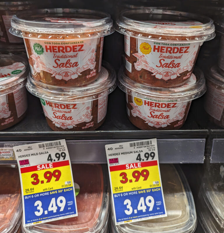 Herdez Refrigerated Salsa As Low As $2.49 At Kroger