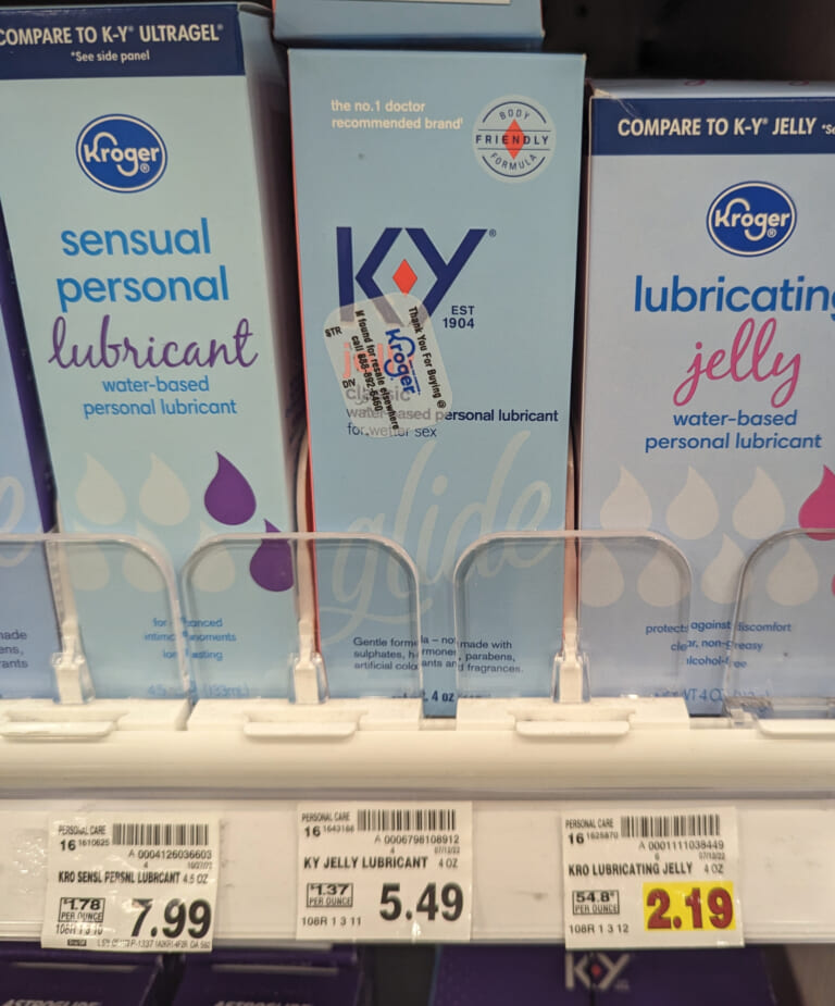 Grab K-Y Products As Low As $2.49 At Kroger