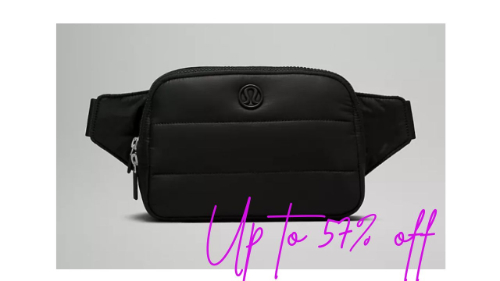 Save up to 57% off on Lululemon Belt Bags!