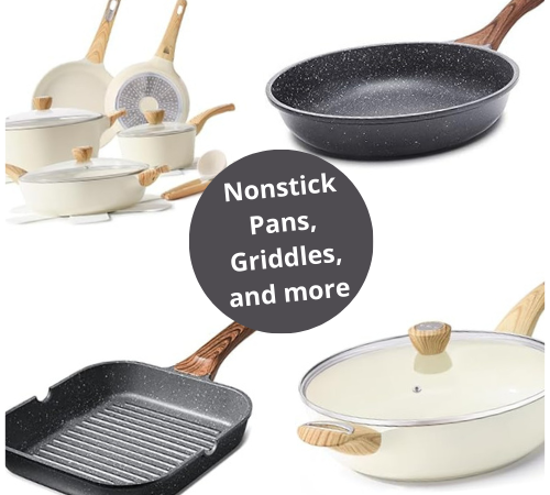 Nonstick Pans, Griddles, and more from $16.79 (Reg. $29.99+)