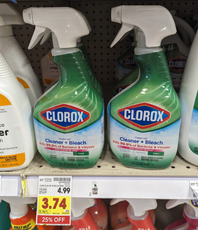 Clorox Clean Up Spray Just $2.74 At Kroger