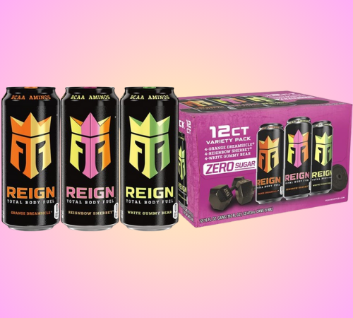 Reign 12-Count Total Body Fuel Fitness & Performance Drink Variety Pack as low as $24.22 Shipped Free (Reg. $30) – $2.02/16 Oz Can