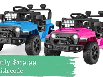 6V Kids Ride-On Truck Only $119.99 Shipped With Code