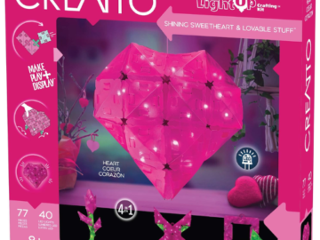 Creatto 77-Piece Light-Up 3D Puzzle Kit $8.02 (Reg. $22)