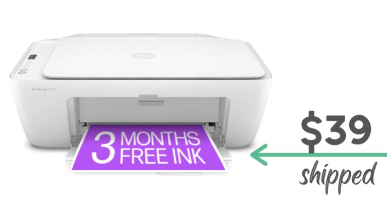 Walmart | $39 HP DeskJet All-In-One Wireless Printer + Free Shipping