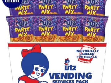 Utz Party Mix, Multipack Potato Chips, 60-Count $16.38 (Reg. $29.40) – 27¢/Pack + More