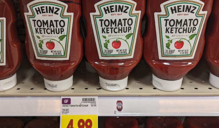 Get Heinz Ketchup As Low As $2.99 At Kroger