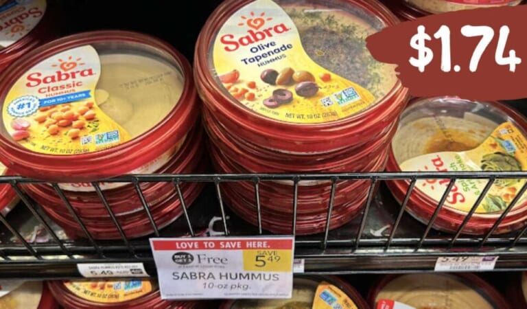 $1.74 Sabra Hummus at Publix