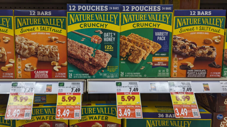 BIG Boxes Of Nature Valley Bars As Low As $3.49 At Kroger