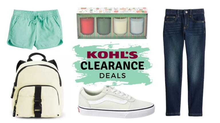 Kohl’s Clearance | Clothes, Decor & More Up to 85% Off!