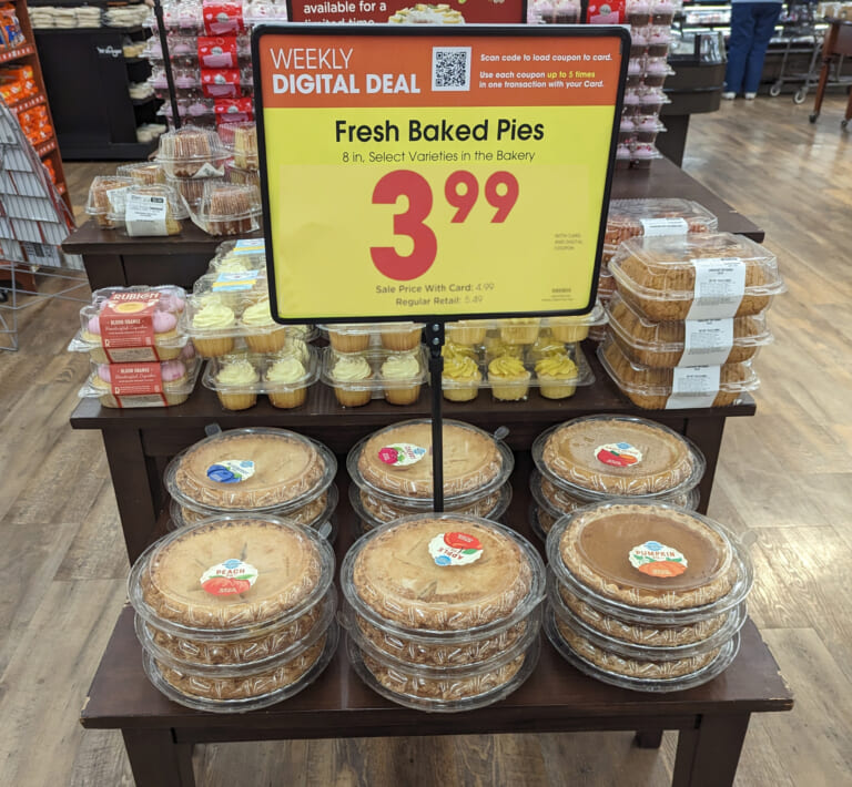 Bakery Pies Just $3.99 At Kroger