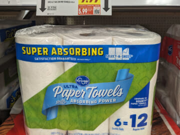 Get Kroger Ultra Paper Towels For Just $5.99