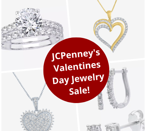 Save up to 70% on JCPenney’s Valentines Day Jewelry Sale from $107.13 After Code (Reg. $499.98+) + Free Shipping