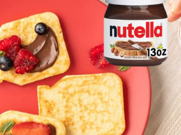 Nutella Hazelnut Spread,13 Oz as low as $2.69 when you buy 4 (Reg. $4) + Free Shipping