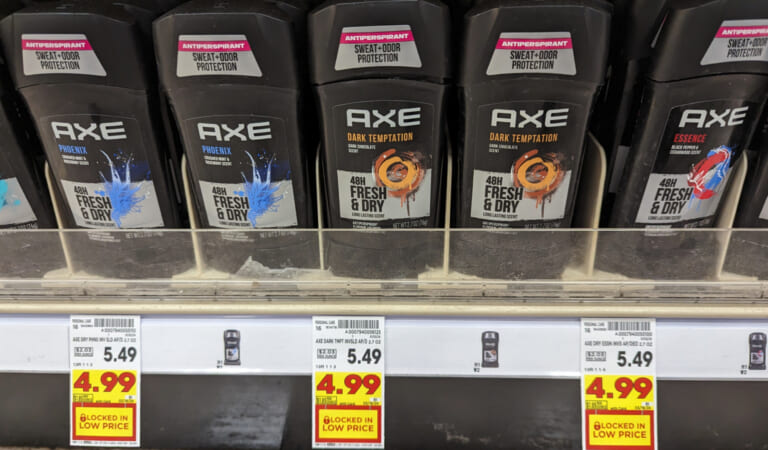 Get Axe Deodorant For Just $2.99 At Kroger