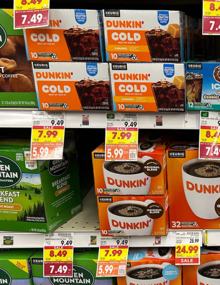 Dunkin’ Donuts Cold Coffee Products Are As Low As $2 At Kroger