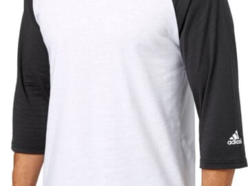 adidas Men's Triple Stripe Baseball Shirt From $3.24 + free shipping w/ $49